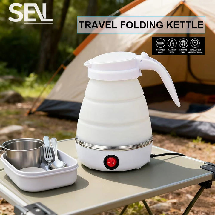1.5L folding traveling water bottle electric kettle portable