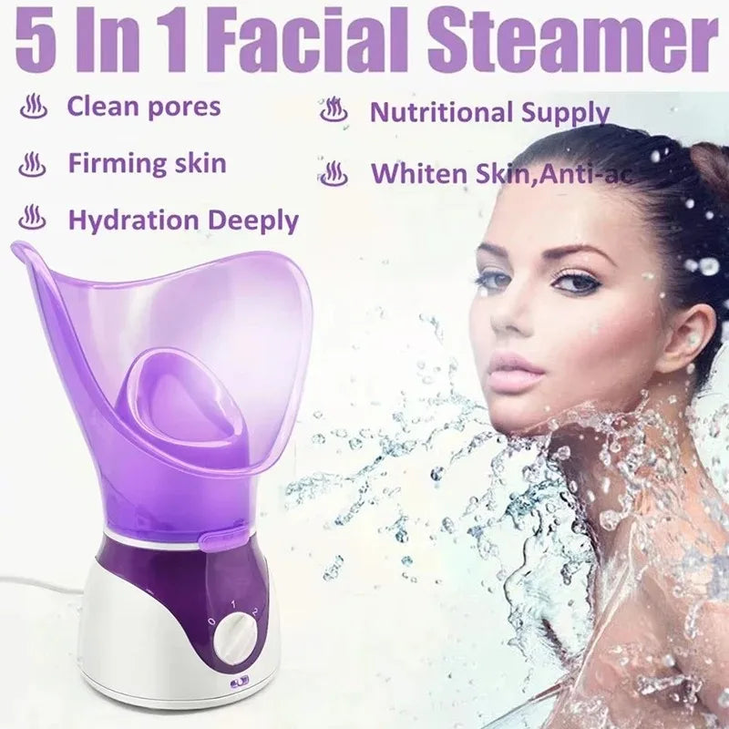 Nose Steam Inhaler Face Steamer Facial Heating Sprayer