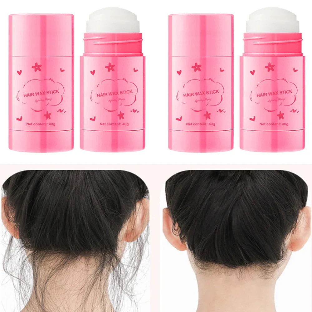 Plum Oil Sleek Stick Vegan Wax Hair Stick Non-Greasy Travel-Friendly Tames