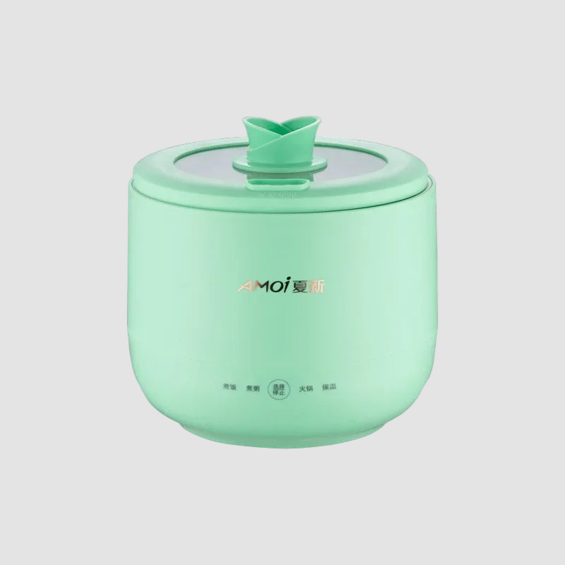 Mini rice cooker for 1-2 people, smart small multifunctional non