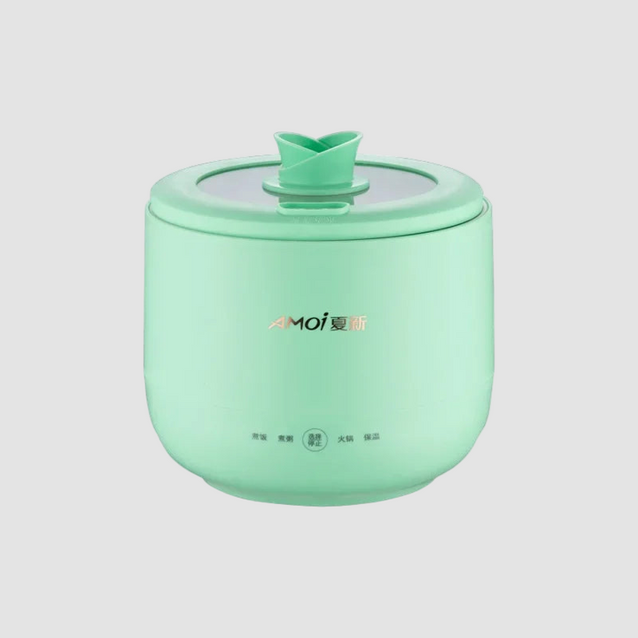 Mini rice cooker for 1-2 people, smart small multifunctional non