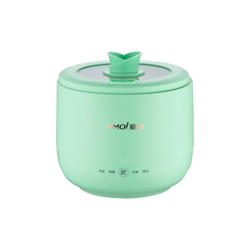 Mini rice cooker for 1-2 people, smart small multifunctional non