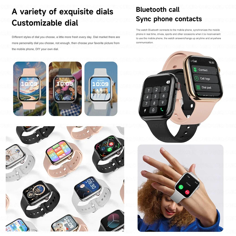 For Apple Watch series smartwatch 1.83-inch screen GPS positioning health