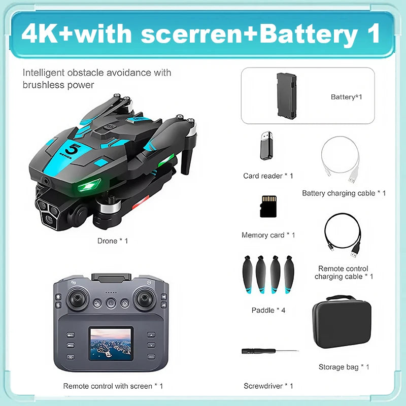 For XiaoMi M5S Screen Controlled Drone 8K Professional Camera
