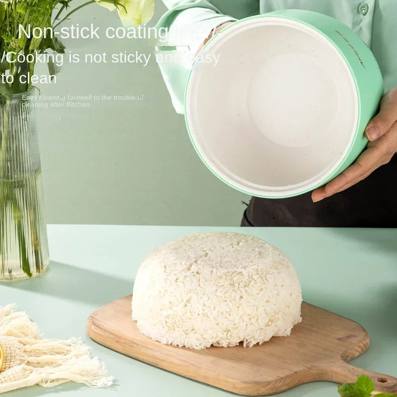 Mini rice cooker for 1-2 people, smart small multifunctional non