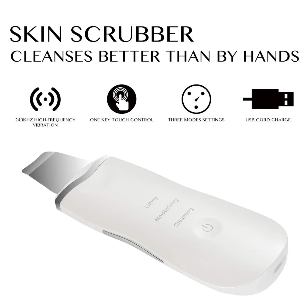 Skin Scrubber Deep Vibrate Facial Cleaner Shovel