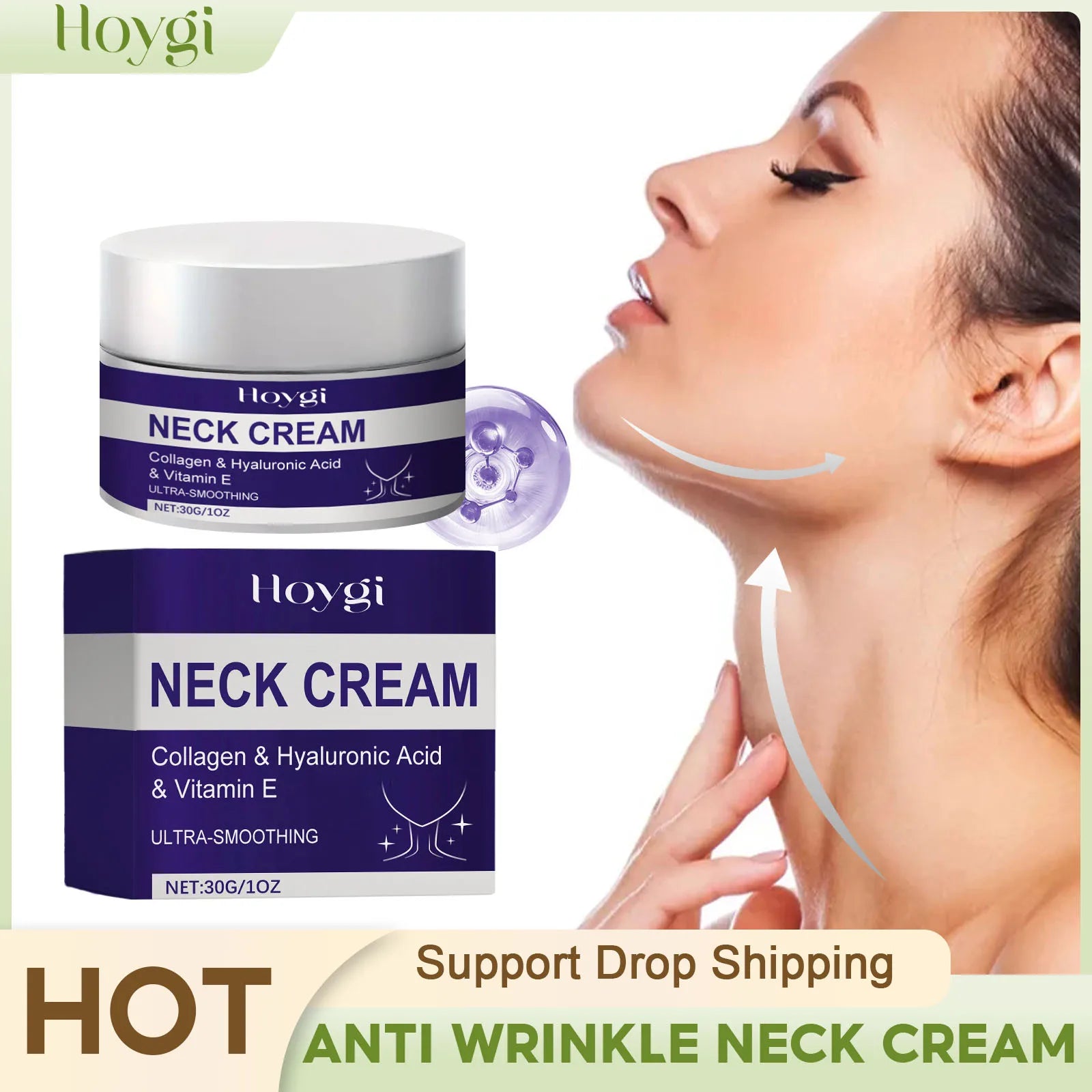 Neck Wrinkle Removal Cream Tightening Firming Fade Beauty Neck Cream