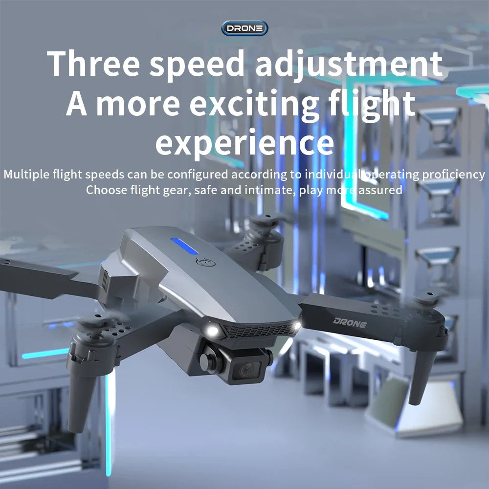 E88 Professional Wide Angle RC Drone with HD 4K Camera