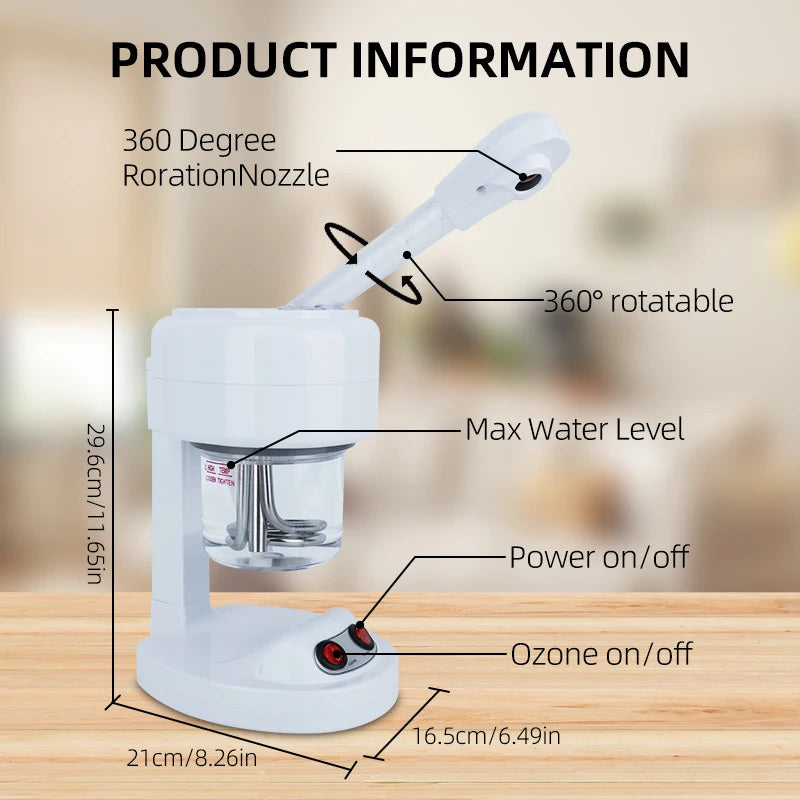 Facial Steamer for Face Facial Vaporizer Professional Steamer