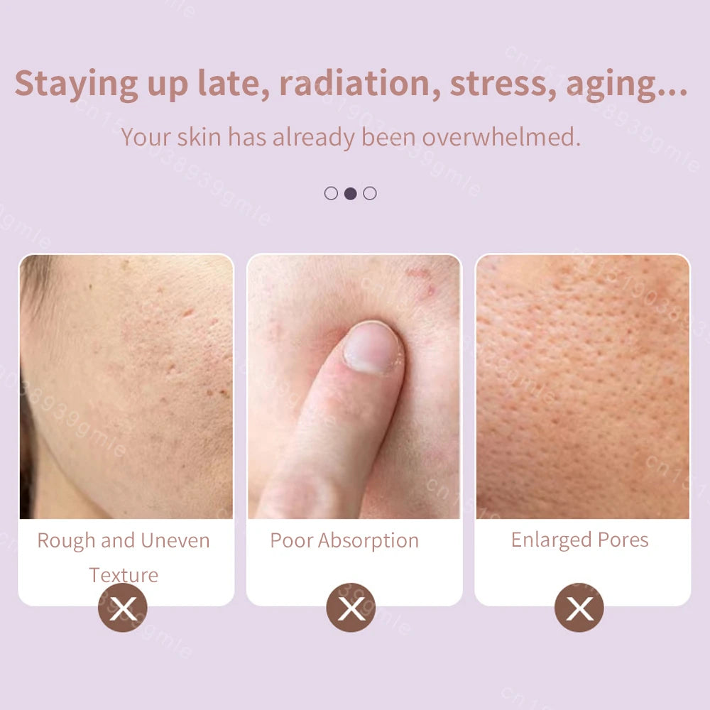 Double-headed facial ice roller, used for facial and head massage