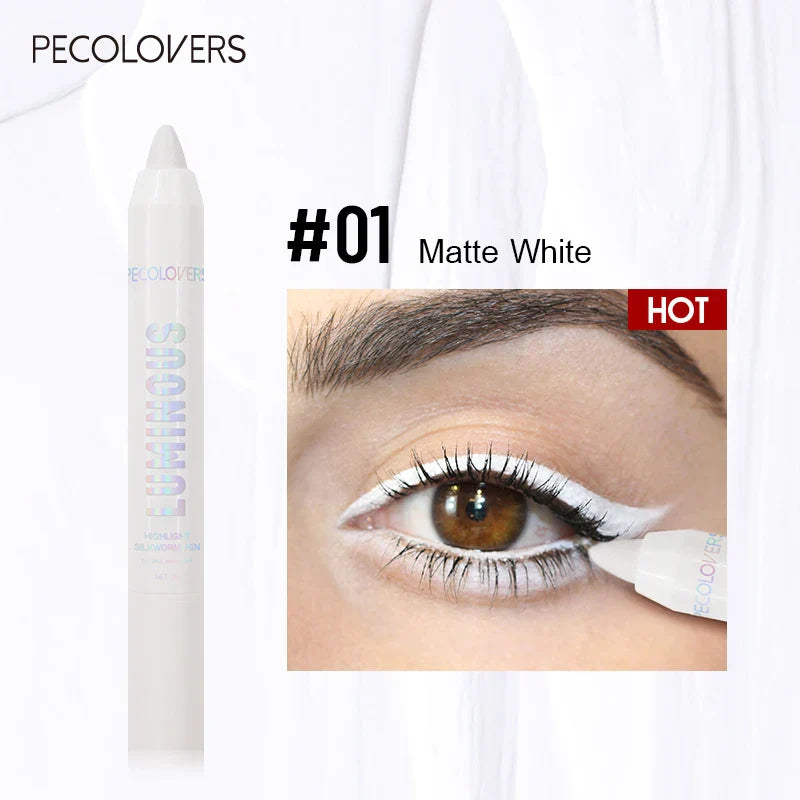 Brightening Lying Silkworm Highlighter Pen Long lasting Waterproof Smooth