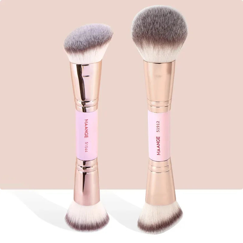 2PCS Foundation Makeup Brush Double-ended
