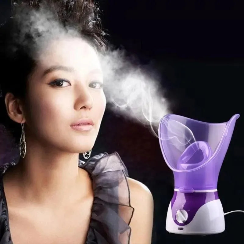 Nose Steam Inhaler Face Steamer Facial Heating Sprayer
