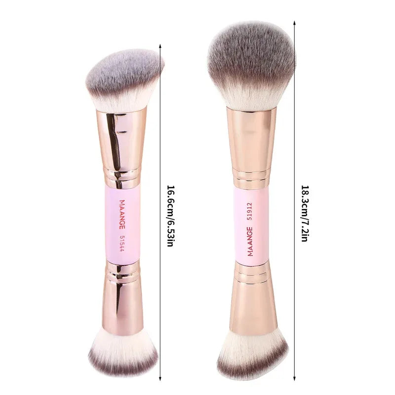 2PCS Foundation Makeup Brush Double-ended