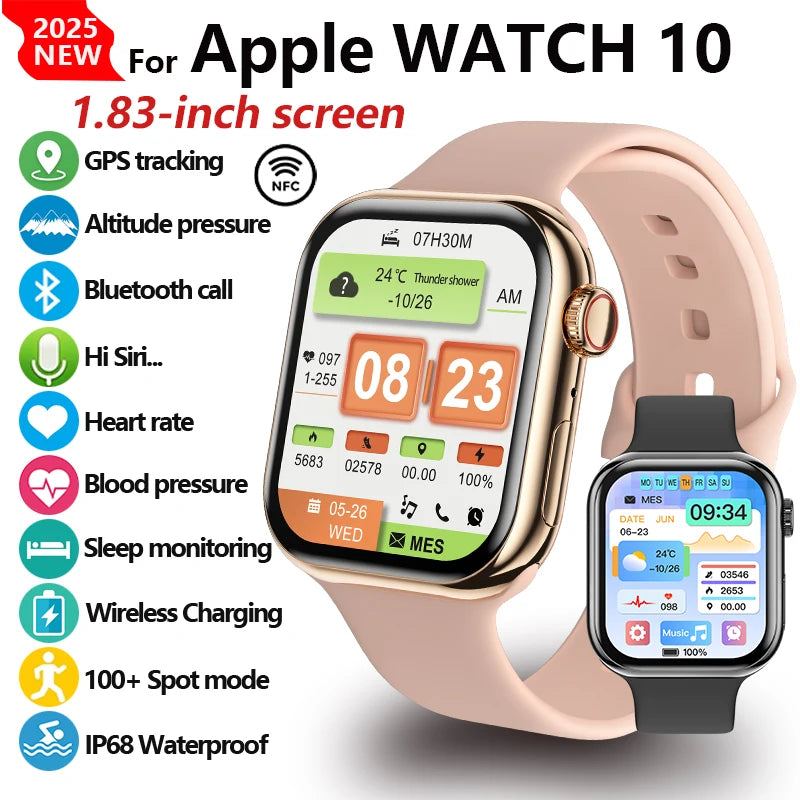 For Apple Watch series smartwatch 1.83-inch screen GPS positioning health