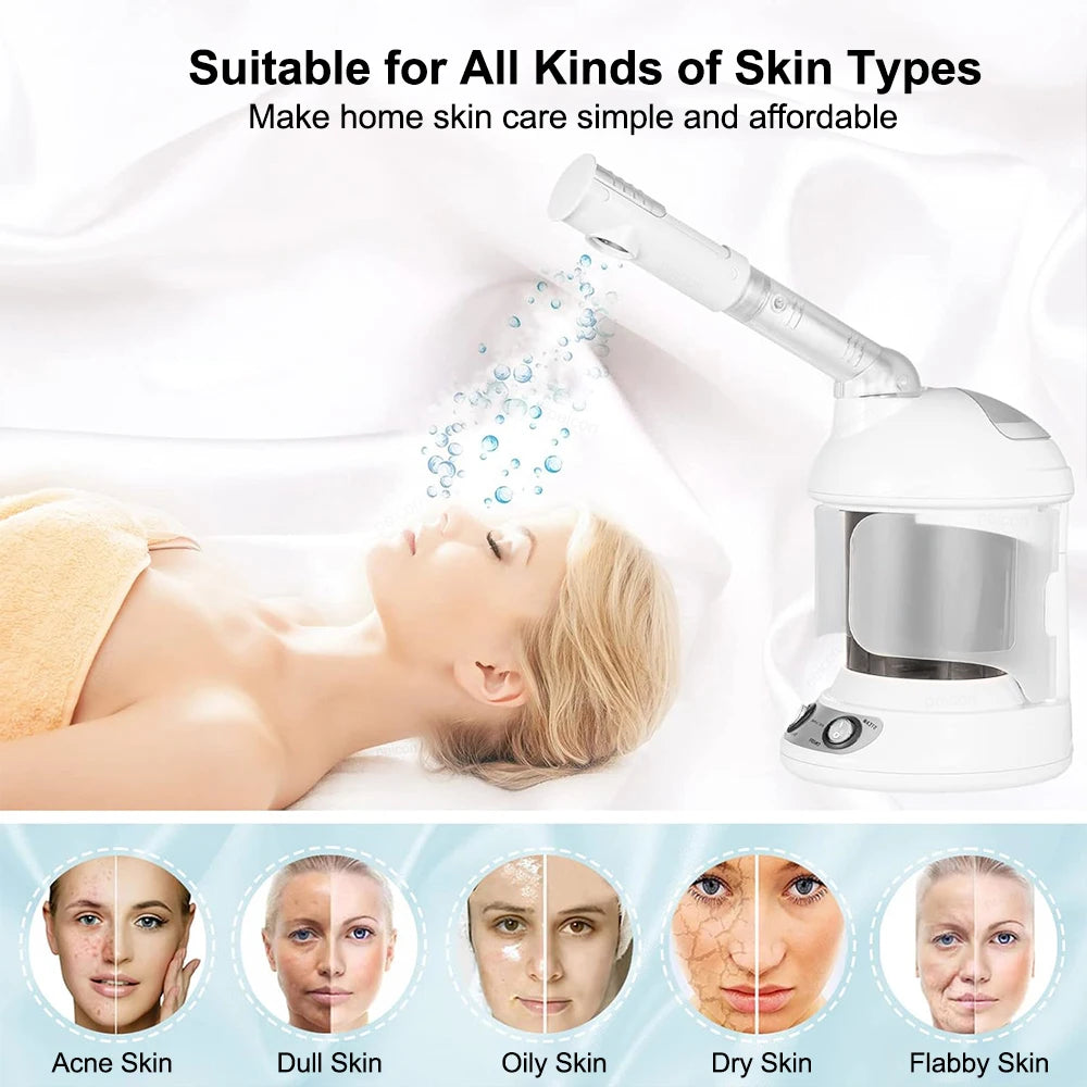 Facial Steamer for Face Facial Vaporizer Professional Face Steamer