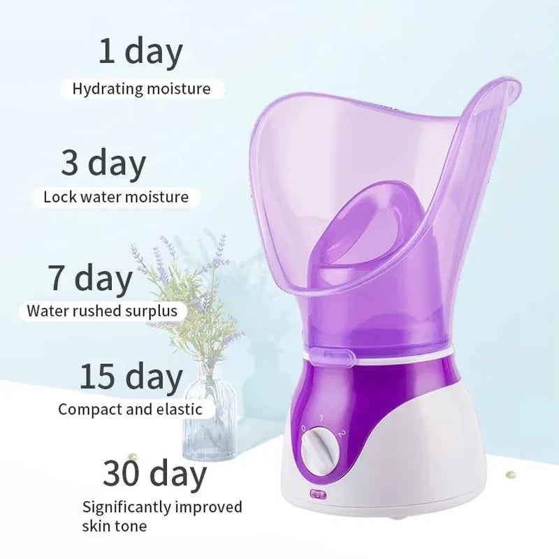 Facial Heating Sprayer Pore Cleaner Facial Steamer