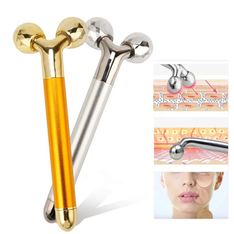 Electric Roller Beauty Bar Vibrating Facial Roller Massager