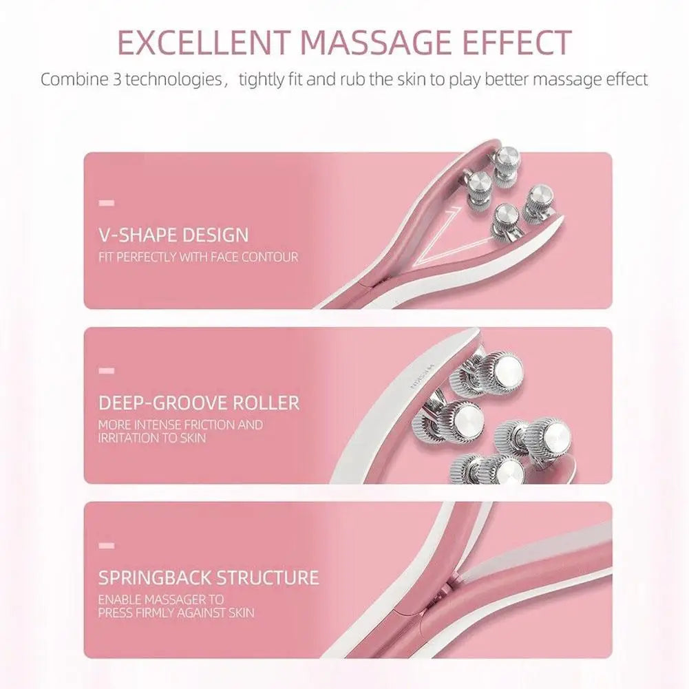 Beauty Face Massager Roller Y Shape Facial Lifting Tool