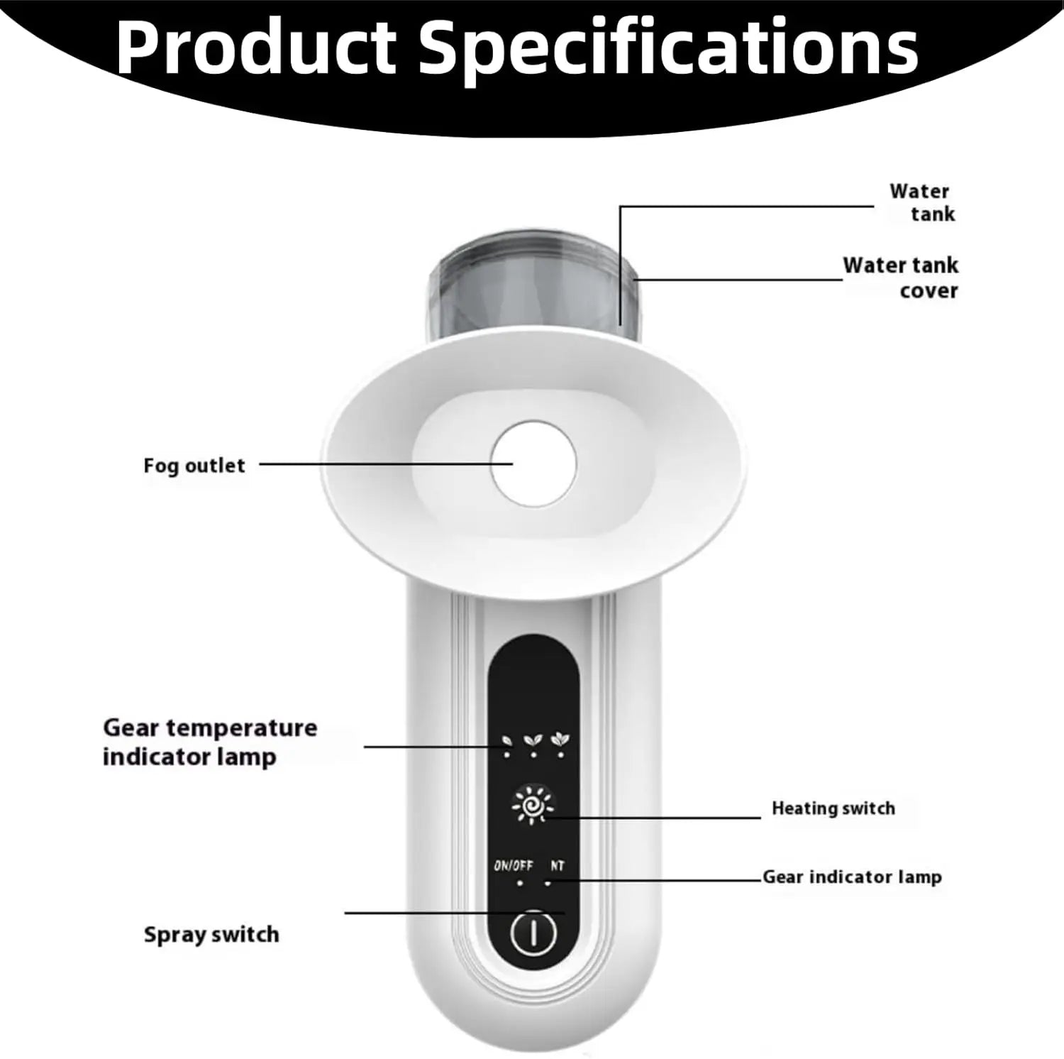 Eye Steam Device Eye Mister for Dry Eye Heated Care