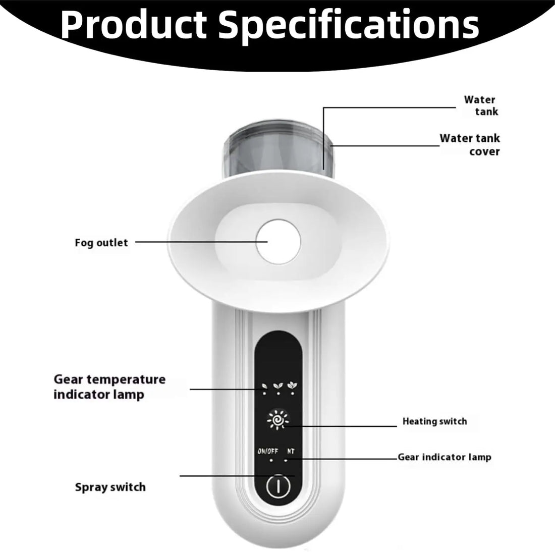 Eye Steam Device Eye Mister for Dry Eye Heated Care