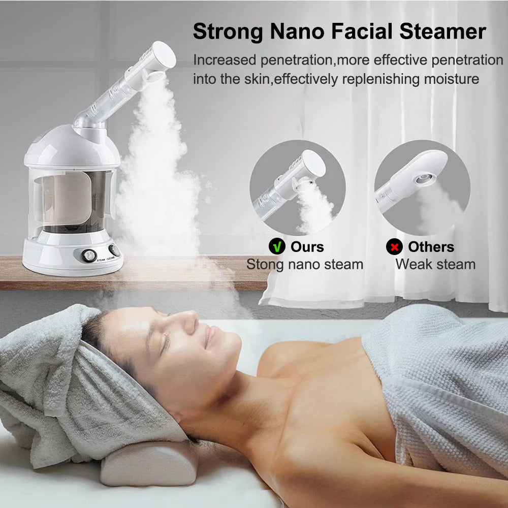 Facial Steamer for Face Facial Vaporizer Professional Face Steamer