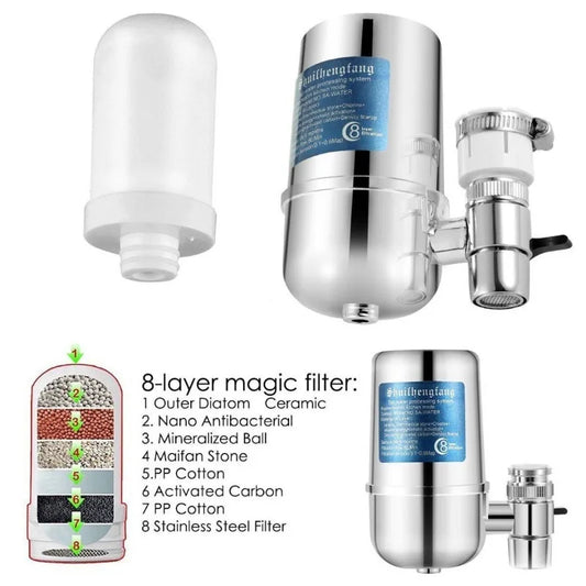 Electroplating household water purifier kitchen purifier faucet filter