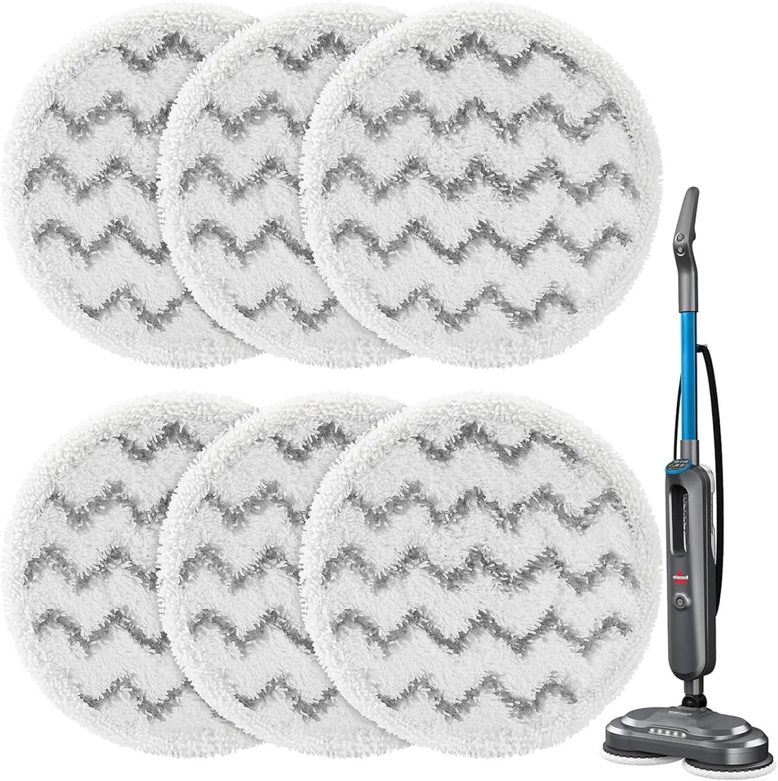 Steam Mop Pads Scrub All-in-One Cleaning Pads
