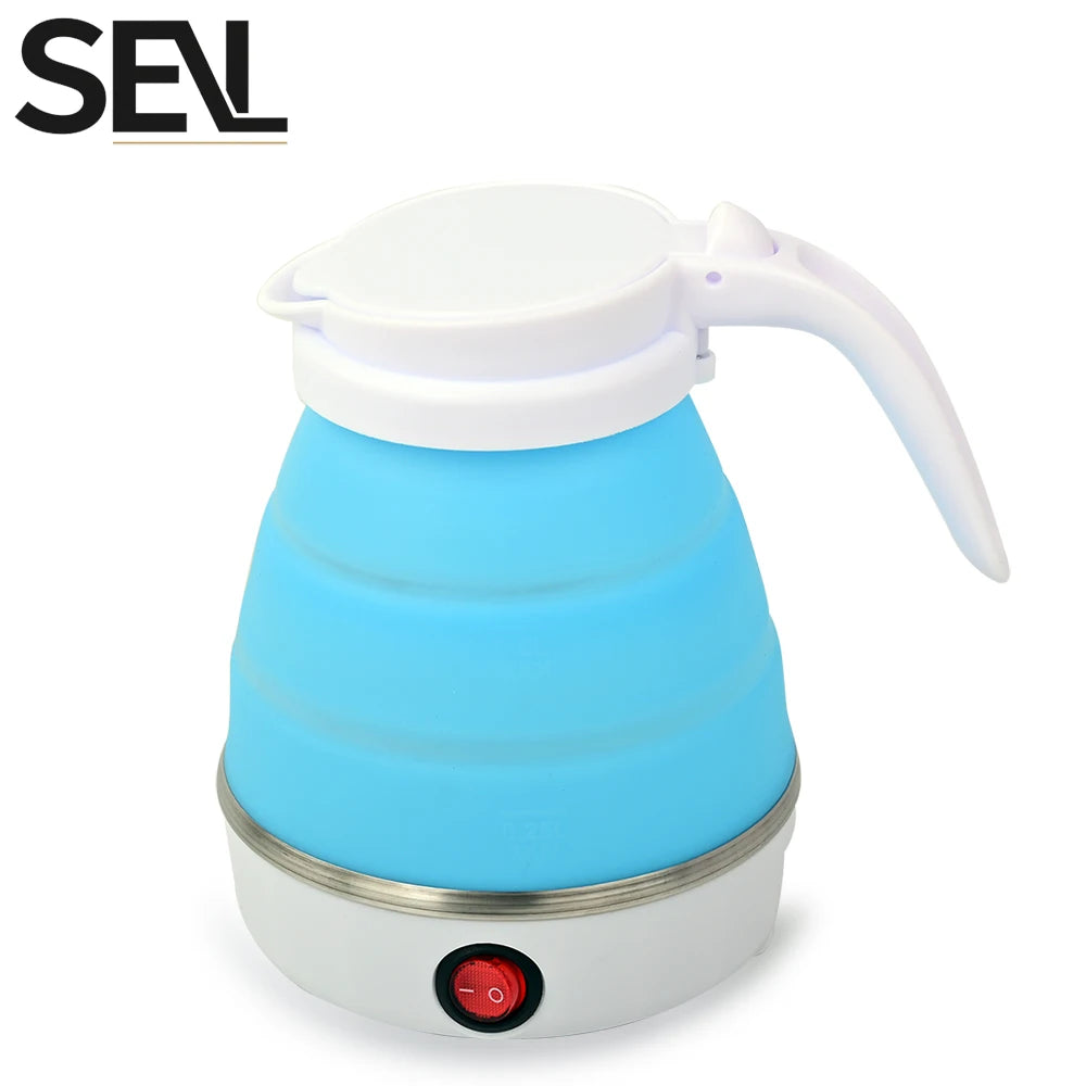 1.5L folding traveling water bottle electric kettle portable
