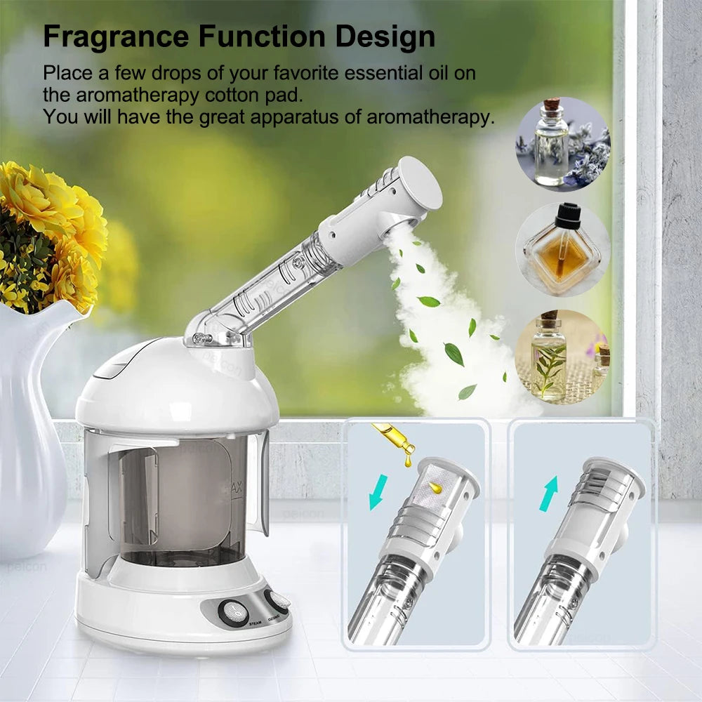 Facial Steamer for Face Facial Vaporizer Professional Face Steamer