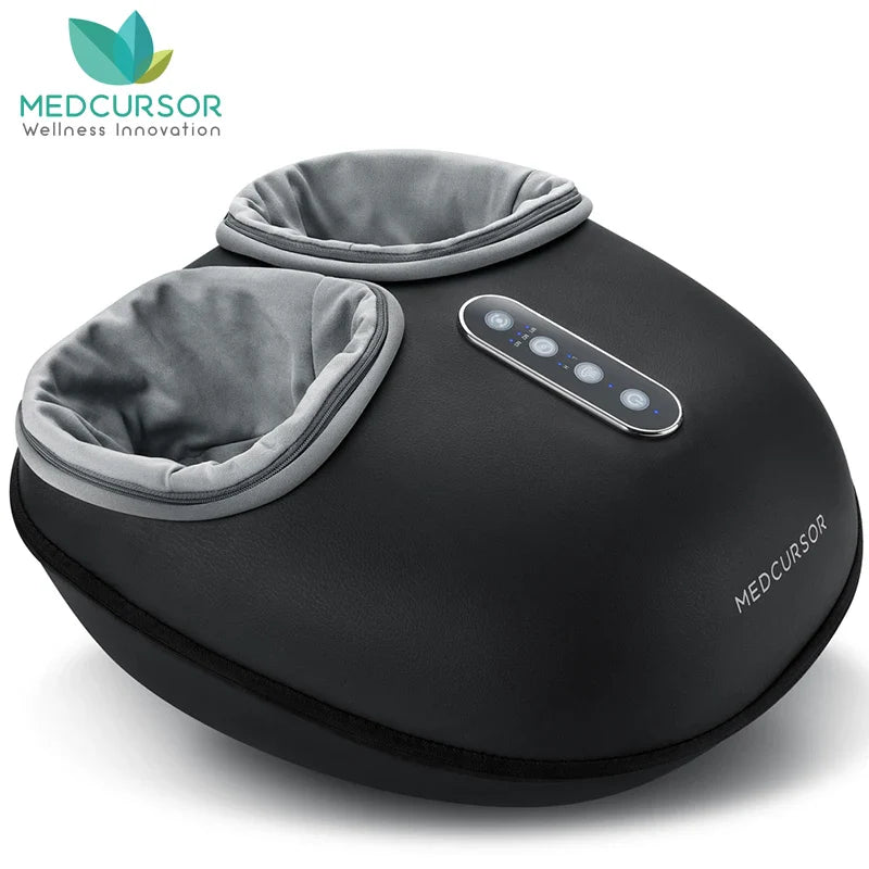 Medcursor Shiatsu Foot Massager Machine with Heat Roller Muscle