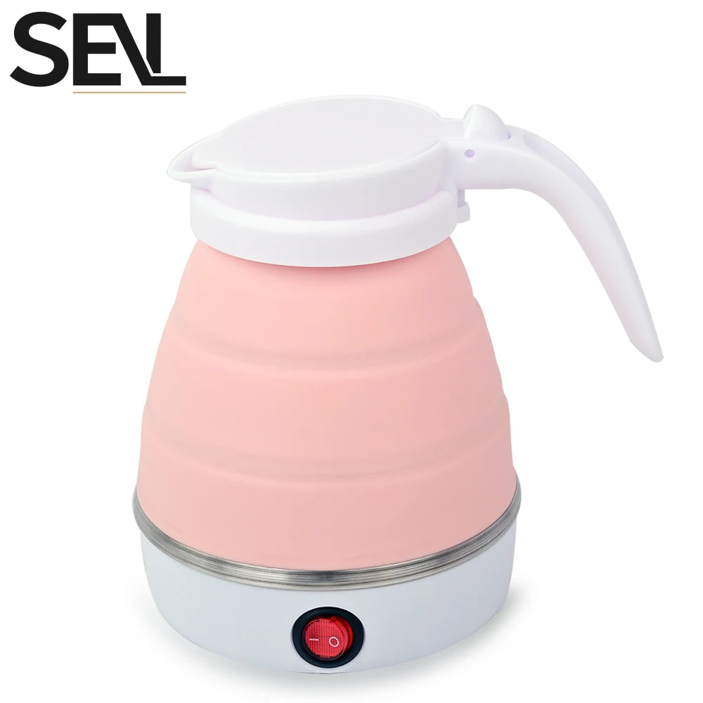 1.5L folding traveling water bottle electric kettle portable